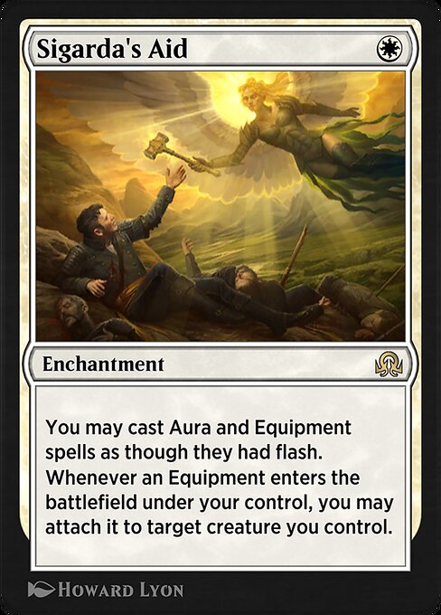 Sigarda's Aid - Shadows over Innistrad Remastered Rare Card
