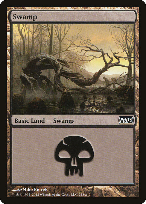 Swamp - Magic 2013 Common Card
