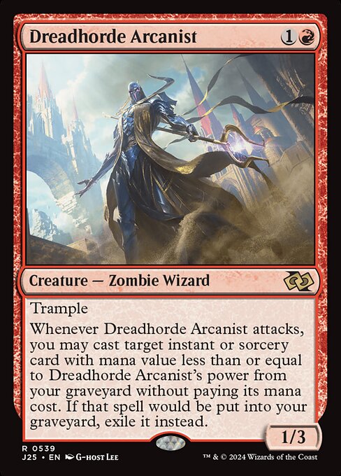 Dreadhorde Arcanist - Foundations Jumpstart Rare Card