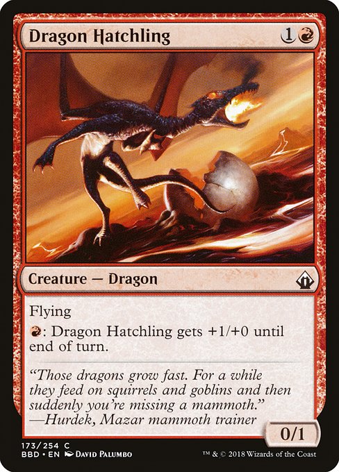 Dragon Hatchling - Battlebond Common Card