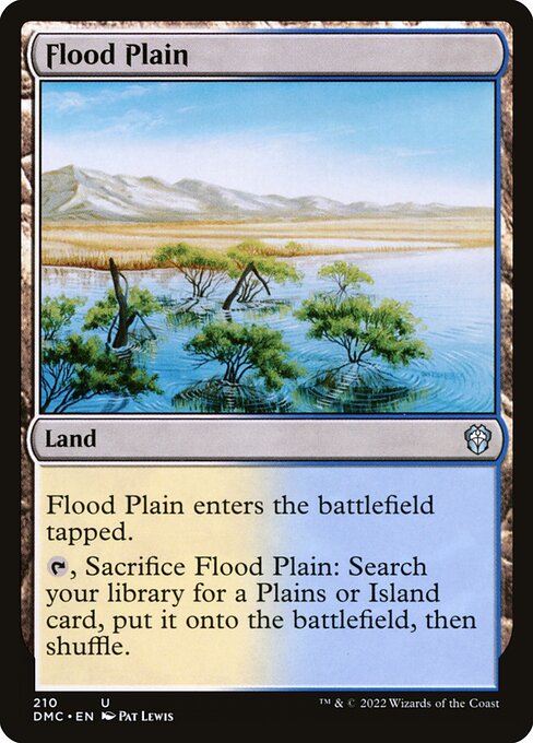 Flood Plain - Dominaria United Commander Uncommon Card