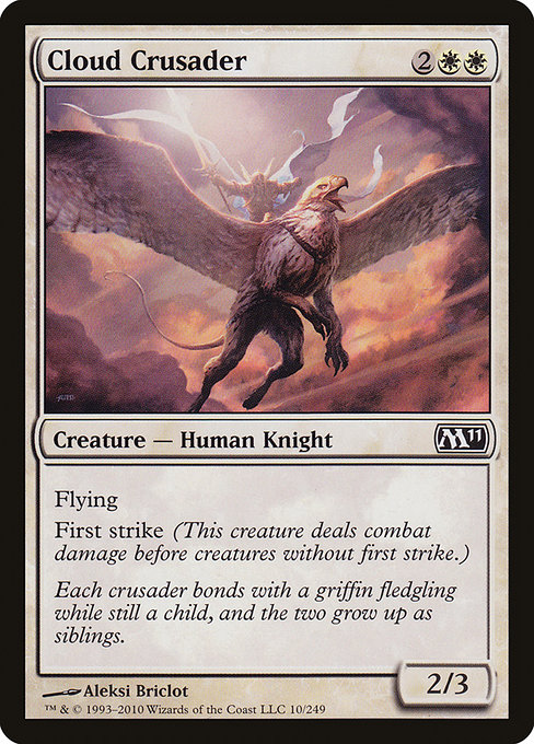 Cloud Crusader - Magic 2011 Common Card