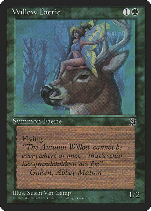 Willow Faerie - Homelands Common Card