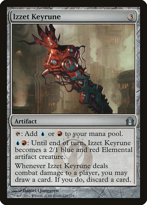 Izzet Keyrune - Return to Ravnica Uncommon Card
