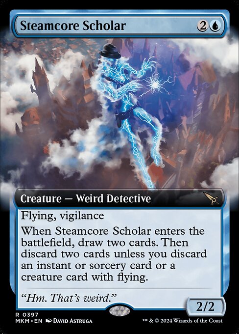 Steamcore Scholar - Murders at Karlov Manor Rare Card
