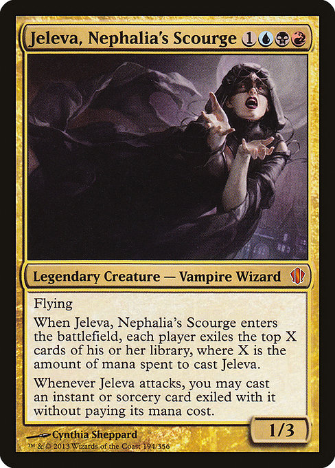 Jeleva, Nephalia's Scourge - Commander 2013 Mythic Card