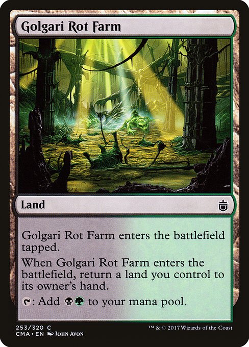 Golgari Rot Farm - Commander Anthology Common Card