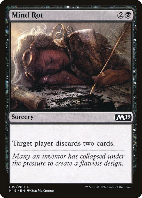 Mind Rot - Core Set 2019 Common Card