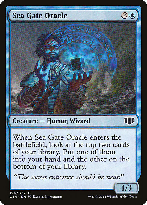 Sea Gate Oracle - Commander 2014 Common Card