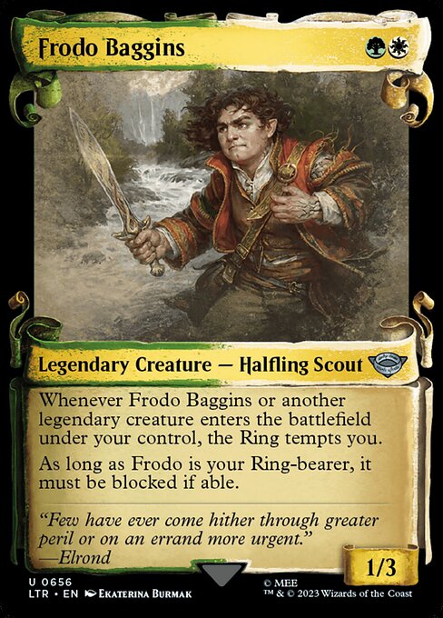 Frodo Baggins - The Lord of the Rings: Tales of Middle-earth Uncommon Card