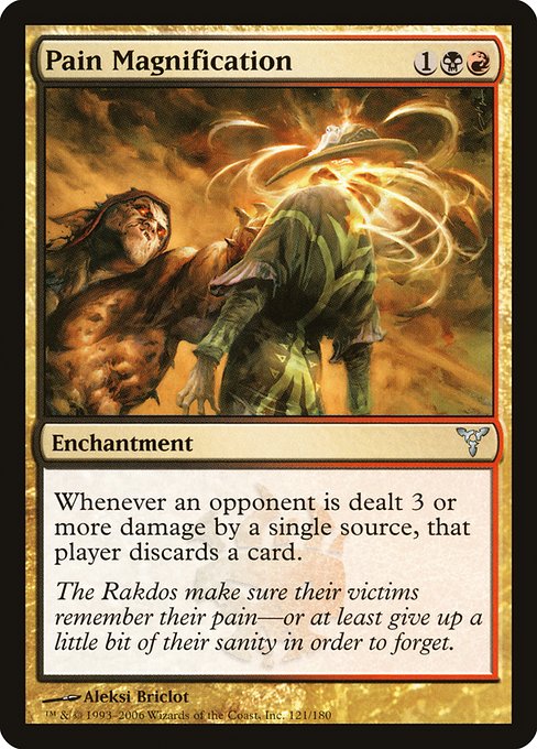 Pain Magnification - Dissension Uncommon Card