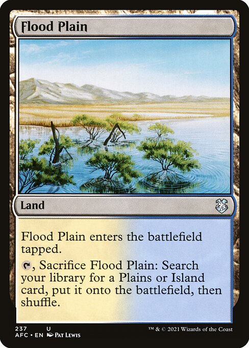 Flood Plain - Forgotten Realms Commander Uncommon Card