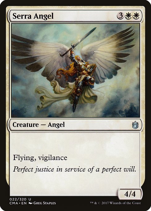 Serra Angel - Commander Anthology Uncommon Card