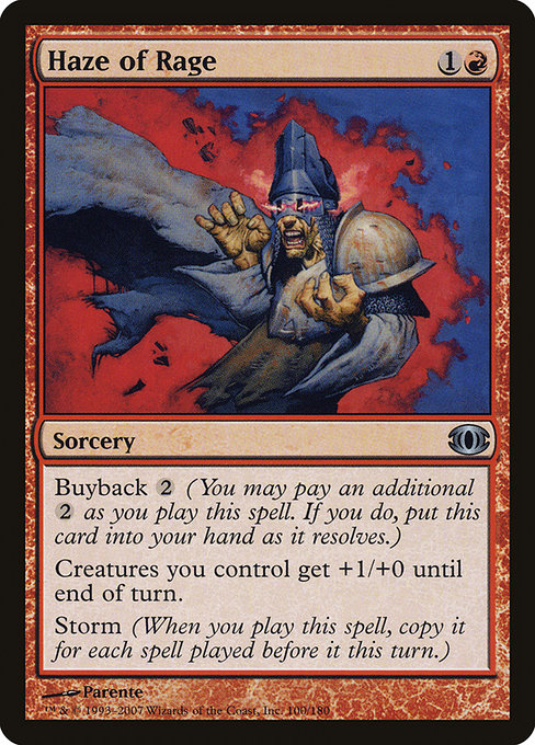 Haze of Rage - Future Sight Uncommon Card