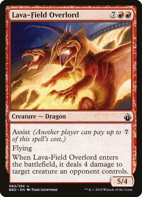 Lava-Field Overlord - Battlebond Uncommon Card
