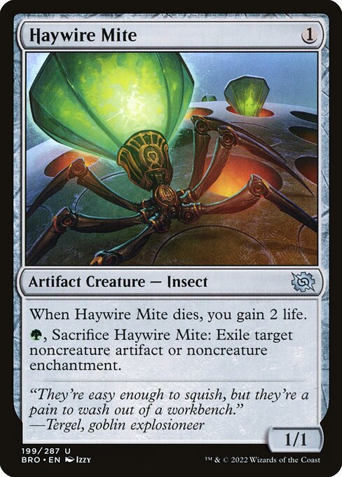 Haywire Mite - The Brothers' War Uncommon Card