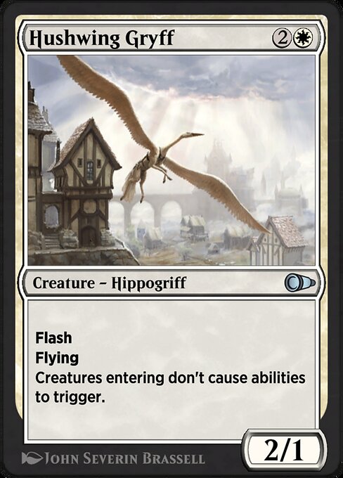 Hushwing Gryff - Pioneer Masters Uncommon Card