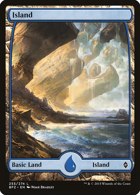 Island - Battle for Zendikar Common Card
