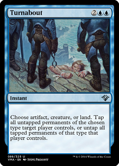 Turnabout - Vintage Masters Uncommon Card