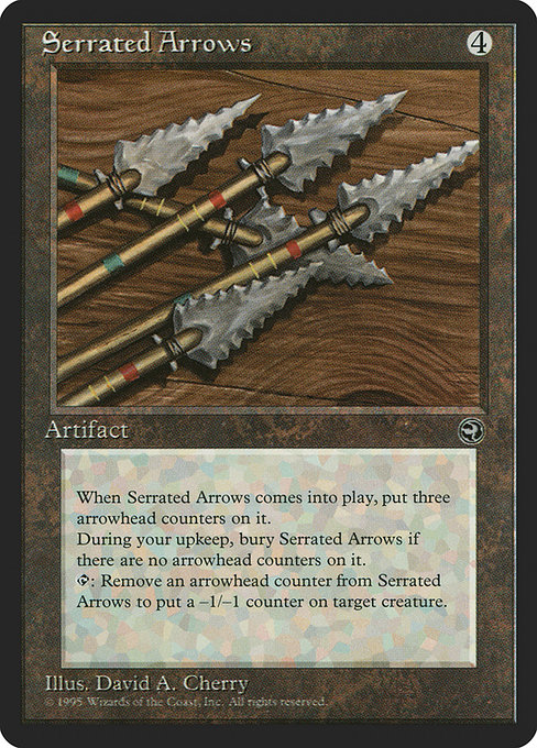 Serrated Arrows - Homelands Common Card
