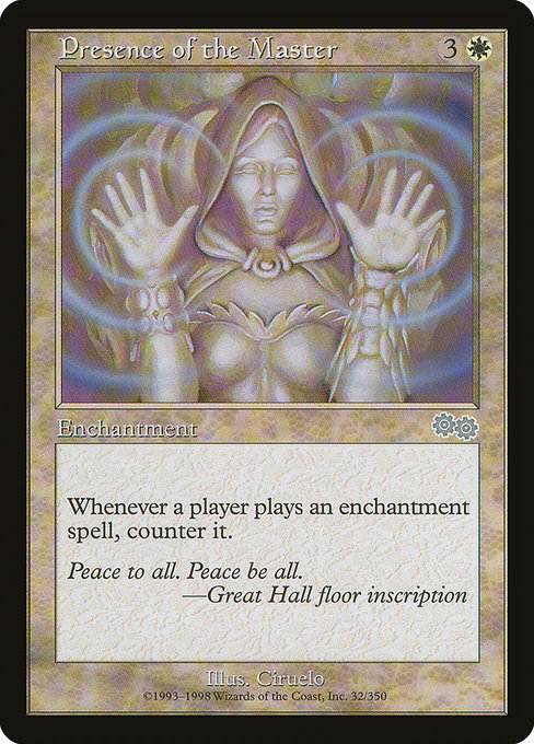 Presence of the Master - Urza's Saga Uncommon Card