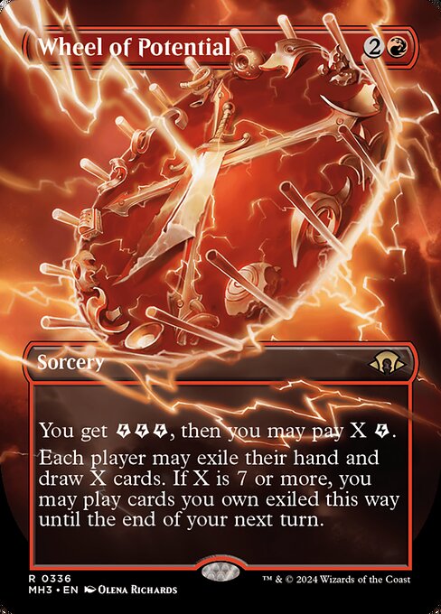 Wheel of Potential - Modern Horizons 3 Rare Card