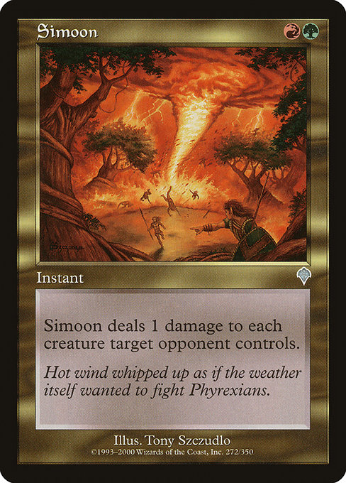 Simoon - Invasion Uncommon Card
