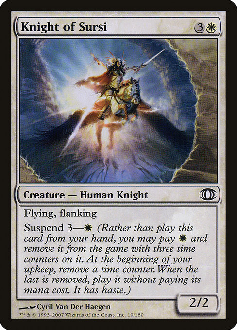 Knight of Sursi - Future Sight Common Card