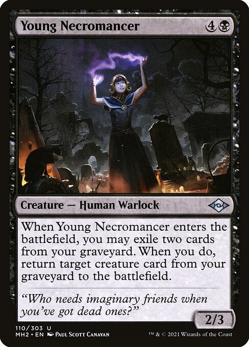 Young Necromancer - Modern Horizons 2 Uncommon Card