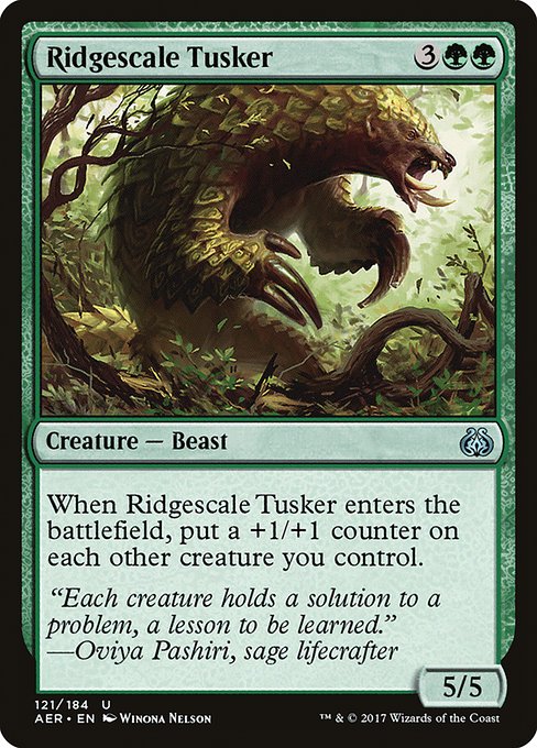 Ridgescale Tusker - Aether Revolt Uncommon Card