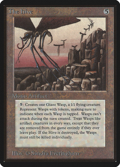 The Hive - Limited Edition Beta Rare Card