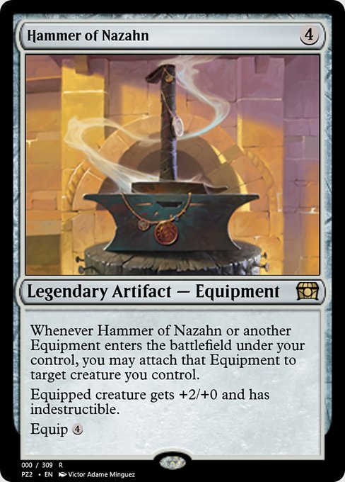 Hammer of Nazahn - Treasure Chest Rare Card