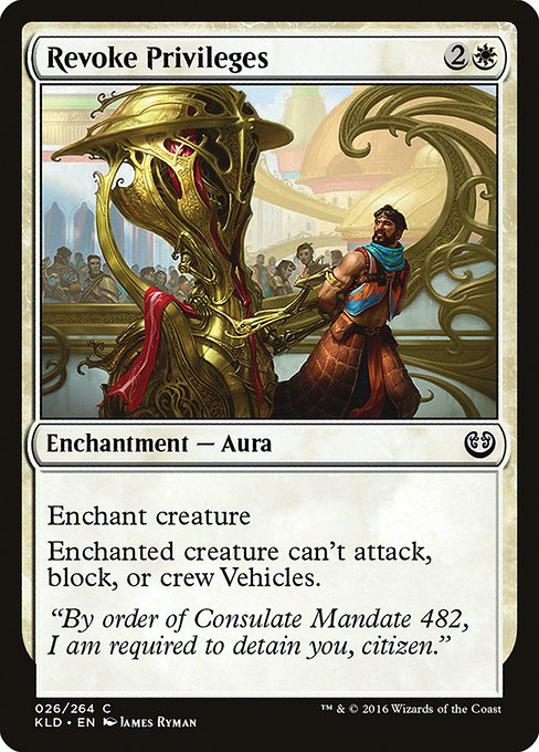 Revoke Privileges - Kaladesh Common Card