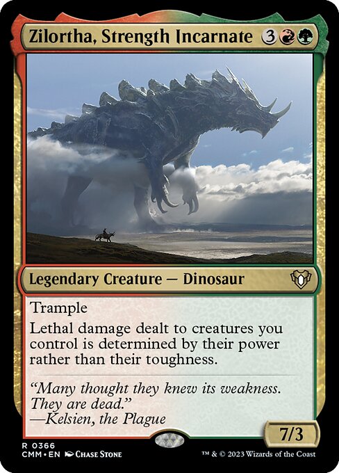 Zilortha, Strength Incarnate - Commander Masters Rare Card