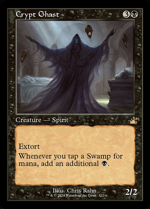 Crypt Ghast - Ravnica Remastered Rare Card