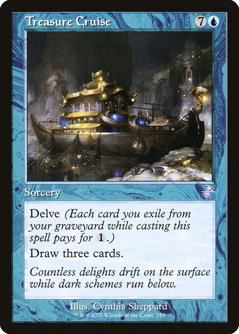 Treasure Cruise - Time Spiral Remastered Special Card