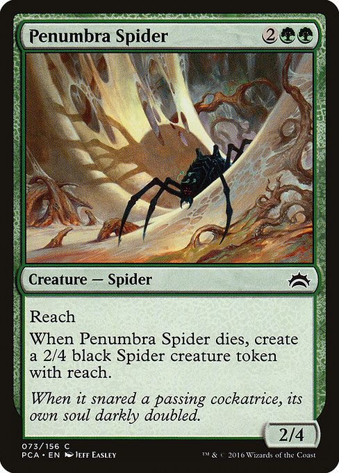 Penumbra Spider - Planechase Anthology Common Card