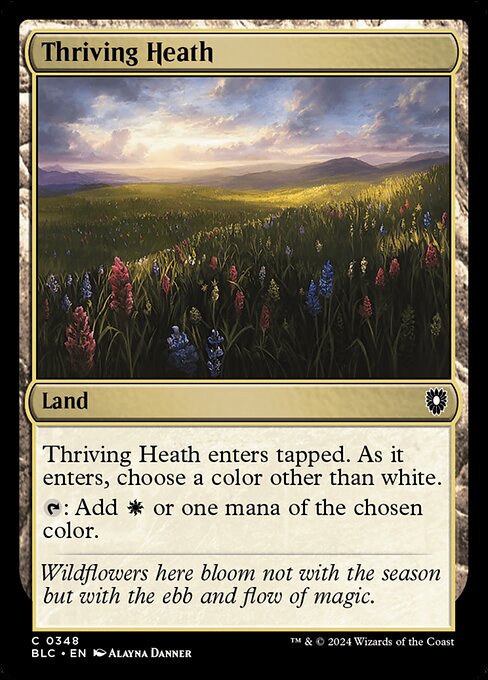 Thriving Heath - Bloomburrow Commander Common Card
