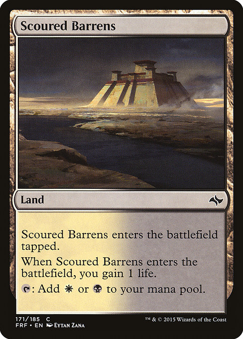 Scoured Barrens - Fate Reforged Common Card