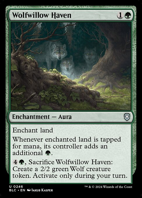 Wolfwillow Haven - Bloomburrow Commander Uncommon Card