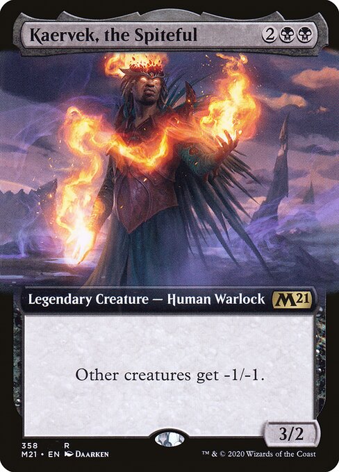 Kaervek, the Spiteful - Core Set 2021 Rare Card
