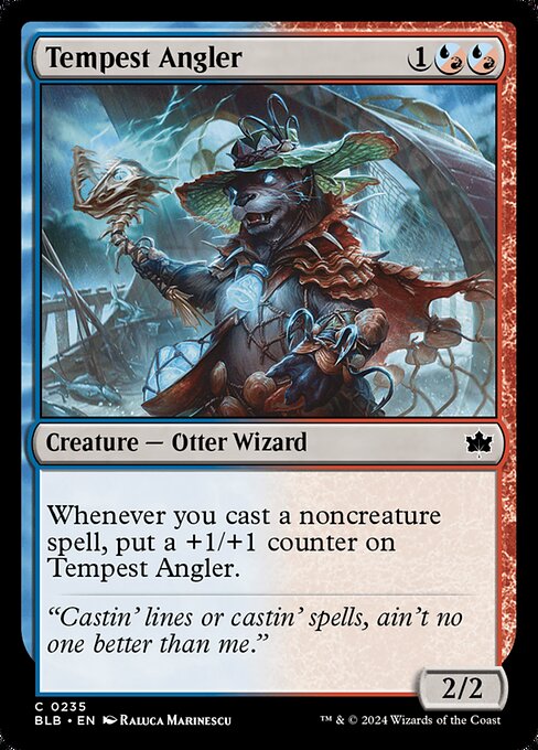 Tempest Angler - Bloomburrow Common Card