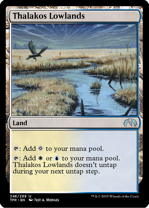 Thalakos Lowlands - Tempest Remastered Uncommon Card