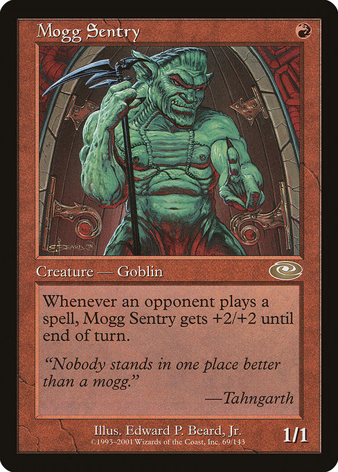 Mogg Sentry - Planeshift Rare Card