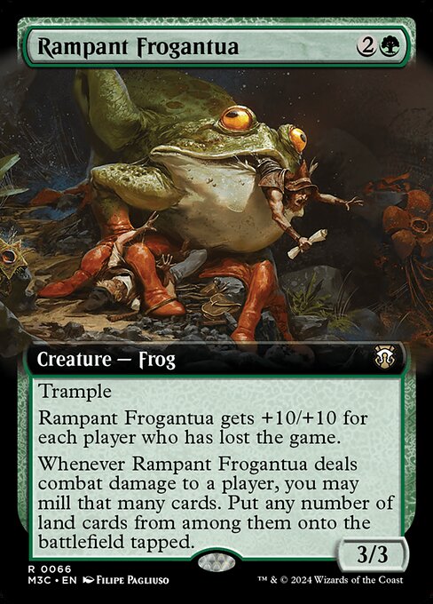 Rampant Frogantua - Modern Horizons 3 Commander Rare Card