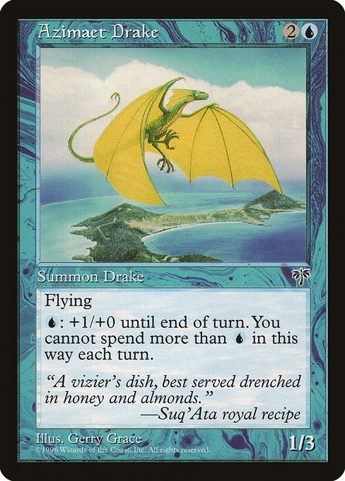 Azimaet Drake - Mirage Common Card