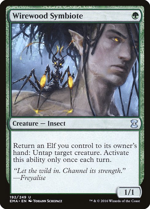 Wirewood Symbiote - Eternal Masters Uncommon Card