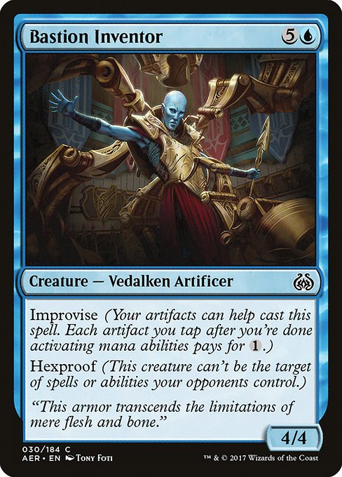 Bastion Inventor - Aether Revolt Common Card