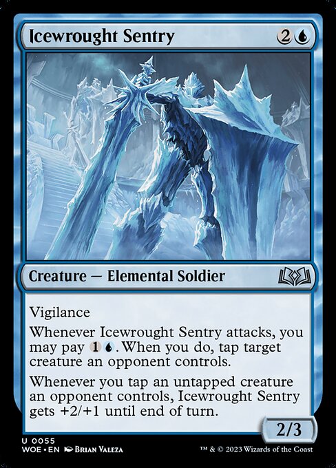 Icewrought Sentry - Wilds of Eldraine Uncommon Card