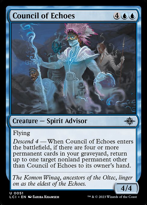 Council of Echoes - The Lost Caverns of Ixalan Uncommon Card